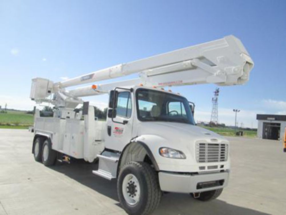 75 ft Insulated Material Handling AWD Transmission Bucket Truck