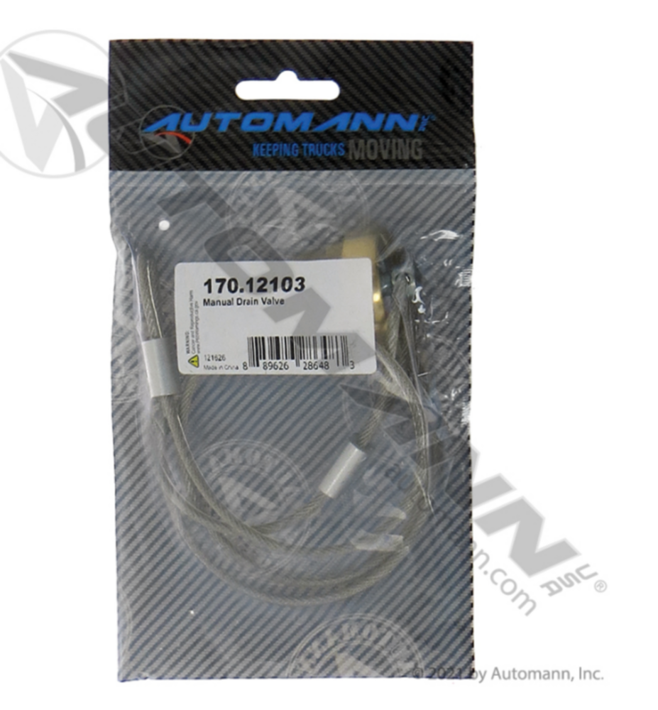 Automann Drain Valve w/36in Cable