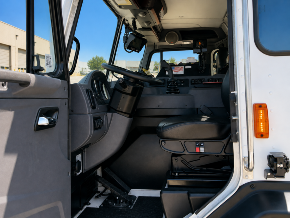 2025 Peterbilt 520 6x4 HEIL 28-Yard PYTHON Automated Side Loader Truck