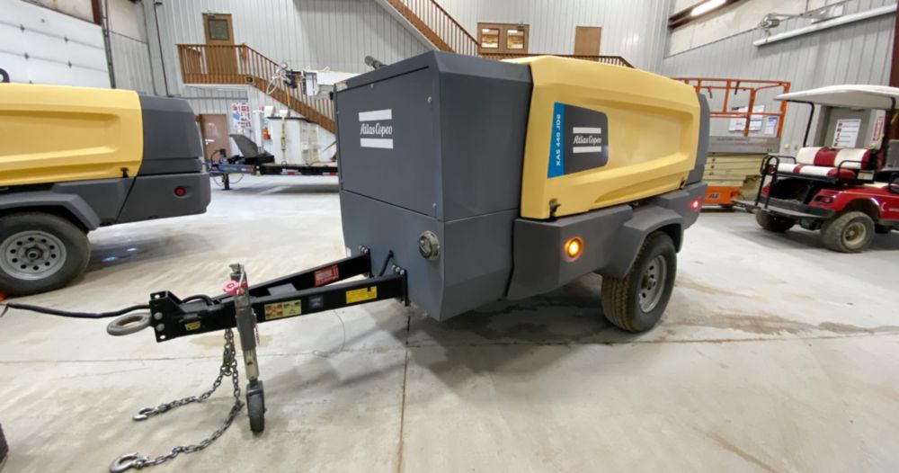 2020 Atlas Copco XAS 440 JD FT4 Portable Compressor