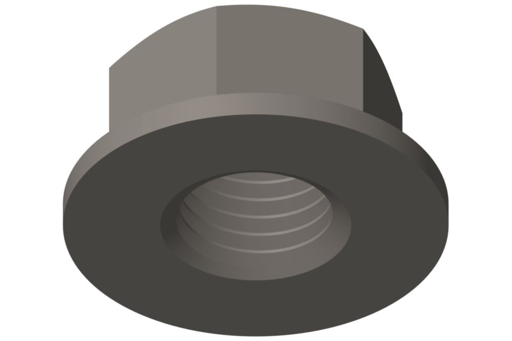 NUT,HEXAGON FLANGE