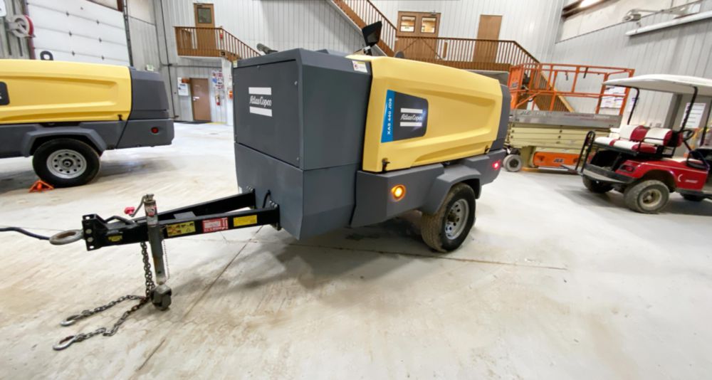 2020 Atlas Copco XAS 440 JD FT4 Portable Compressor