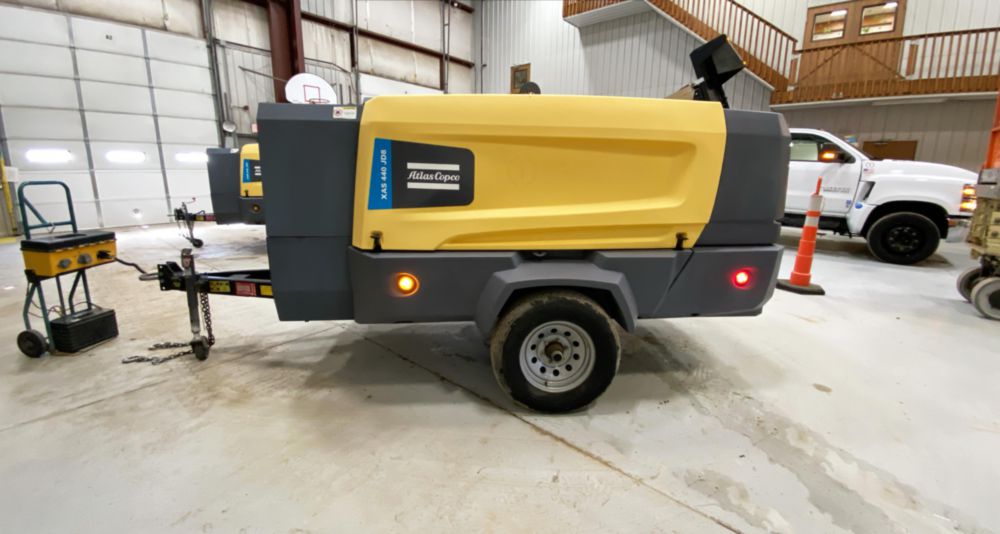 2020 Atlas Copco XAS 440 JD FT4 Portable Compressor