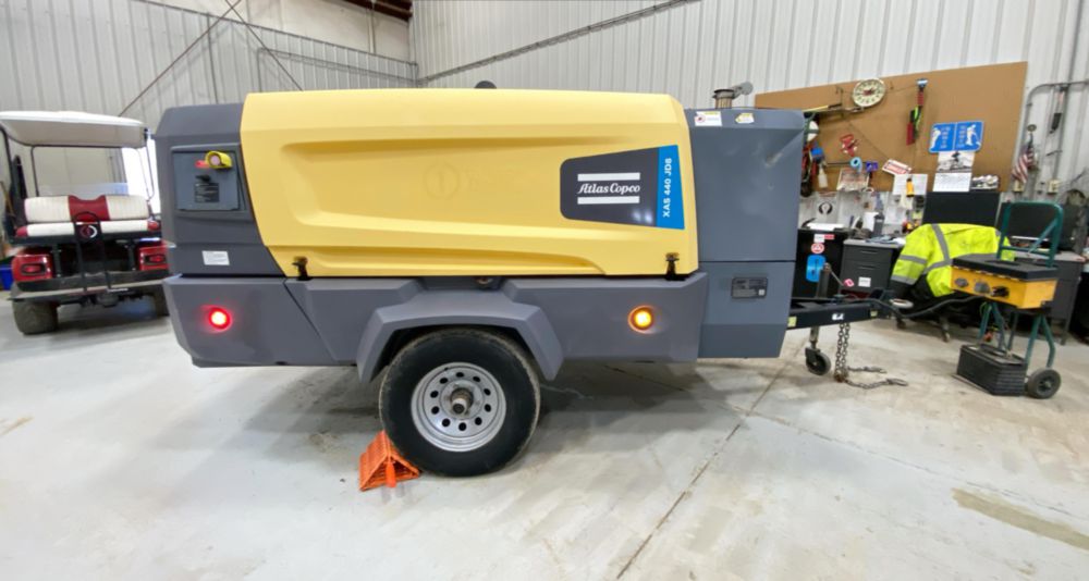 2020 Atlas Copco XAS 440 JD FT4 Portable Compressor