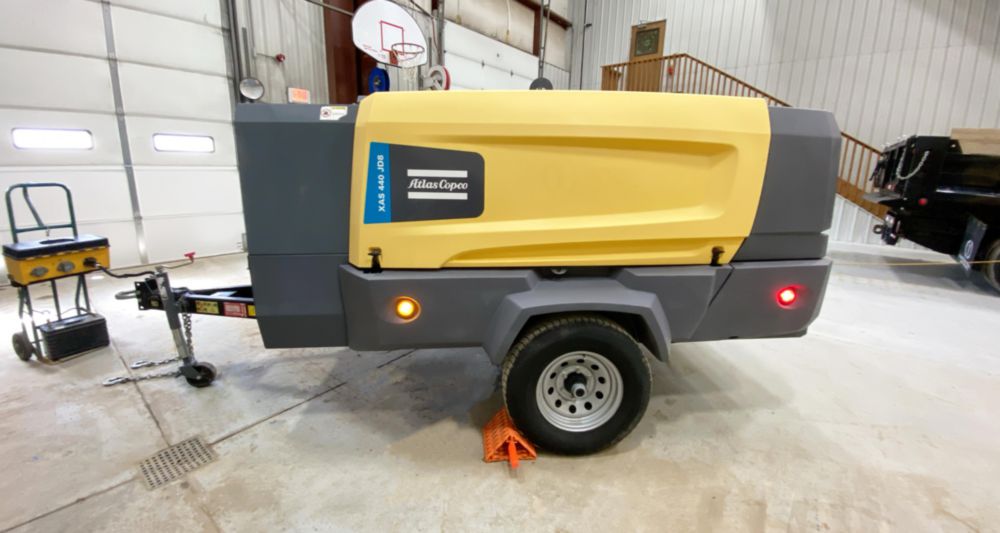 2020 Atlas Copco XAS 440 JD FT4 Portable Compressor