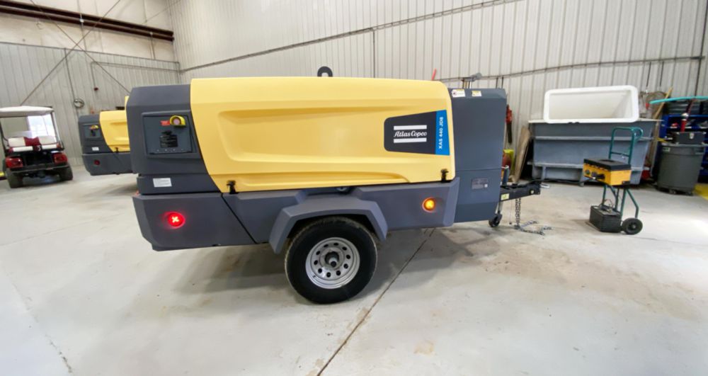 2020 Atlas Copco XAS 440 JD FT4 Portable Compressor