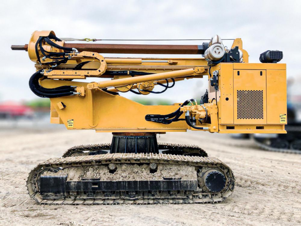 Spiradrill LHD-35 Pressure Digger on 2019 Caterpillar 315 Track Unit