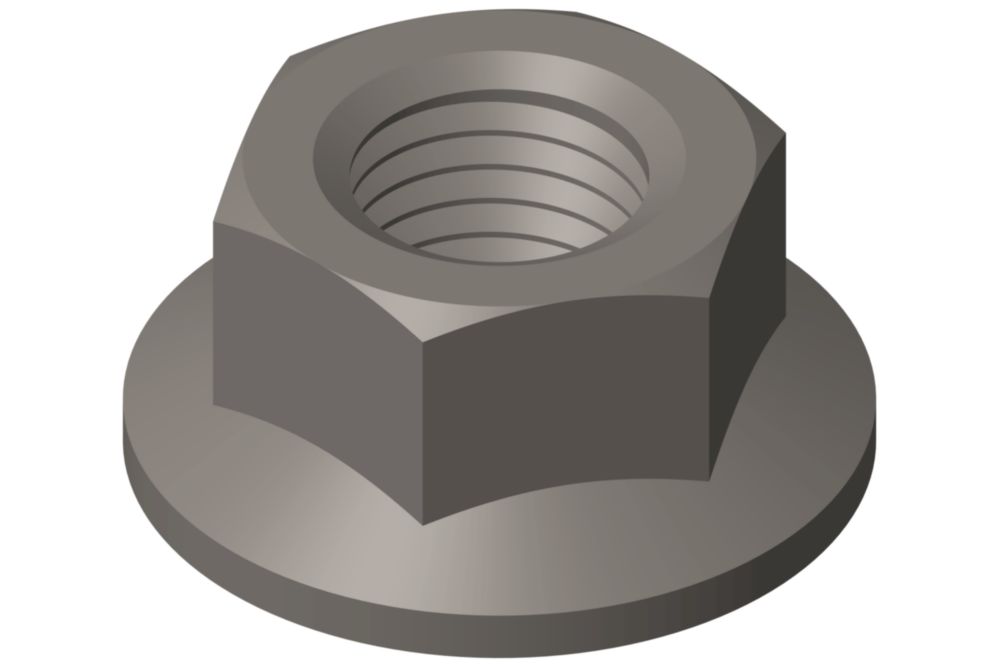 NUT,HEXAGON FLANGE