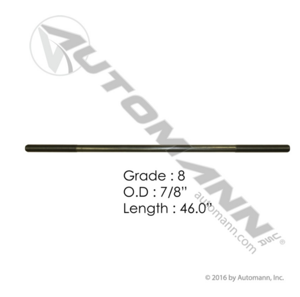 Automann 7/8in X 46in GR8 Threaded Rod