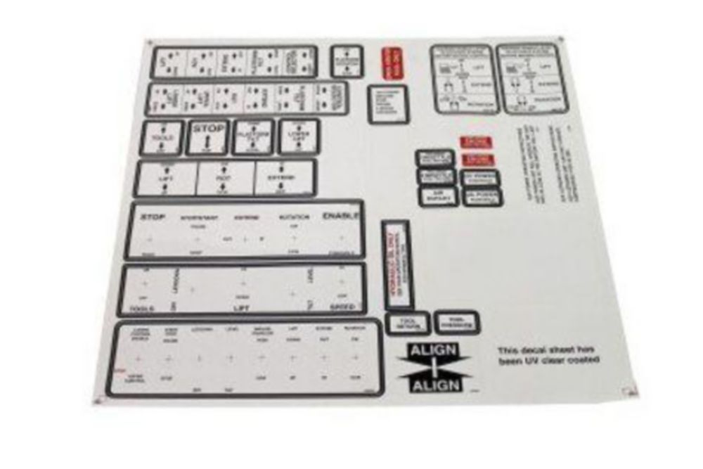 DECAL SHEET