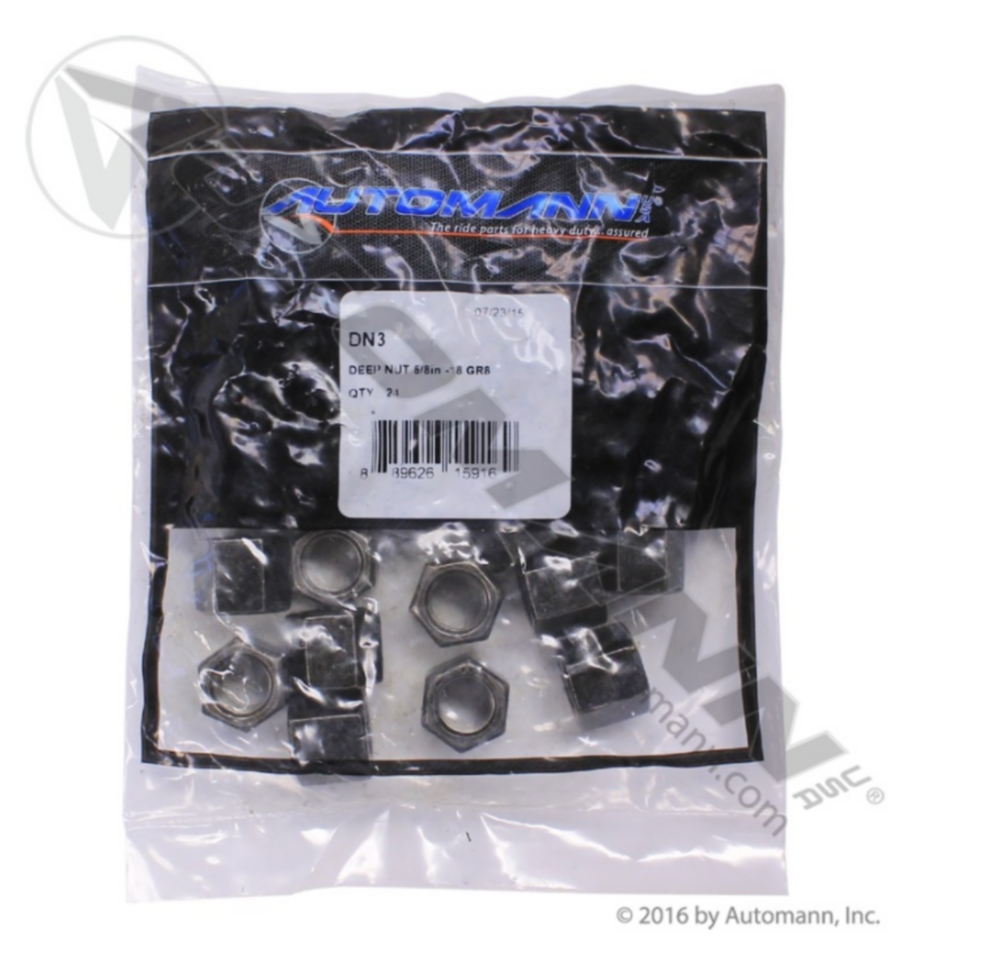 Automann Deep Nut 5/8in 18 GR8