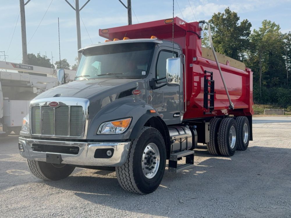 2025 Peterbilt 548 6x4 16' Load King Dump Truck
