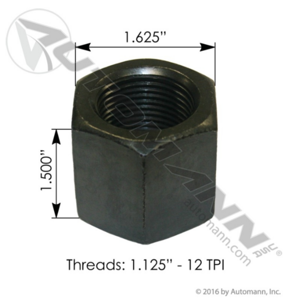 Automann Deep Nut 1-1/8in-12 GR8