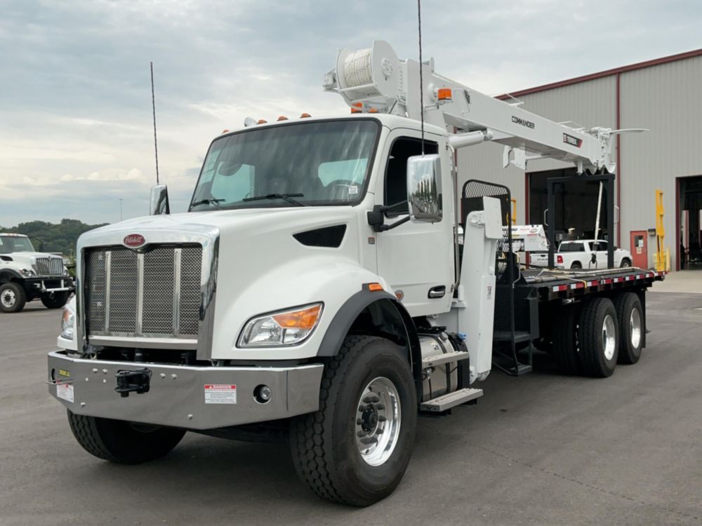 Terex Utilities Commander 6060 Digger Derrick on 2025 Peterbilt 567 6x6