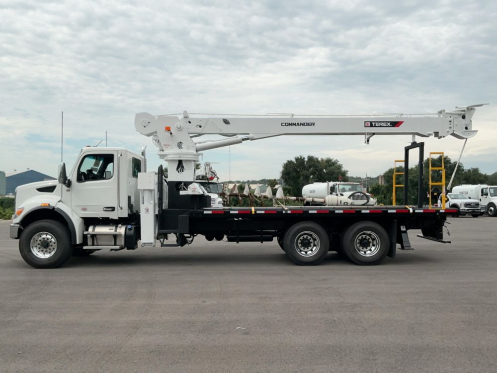 Terex Utilities Commander 6060 Digger Derrick on 2025 Peterbilt 567 6x6
