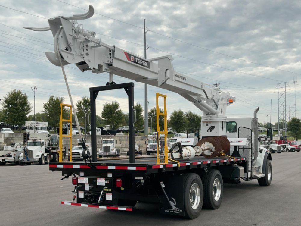 Terex Utilities Commander 6060 Digger Derrick on 2025 Peterbilt 567 6x6
