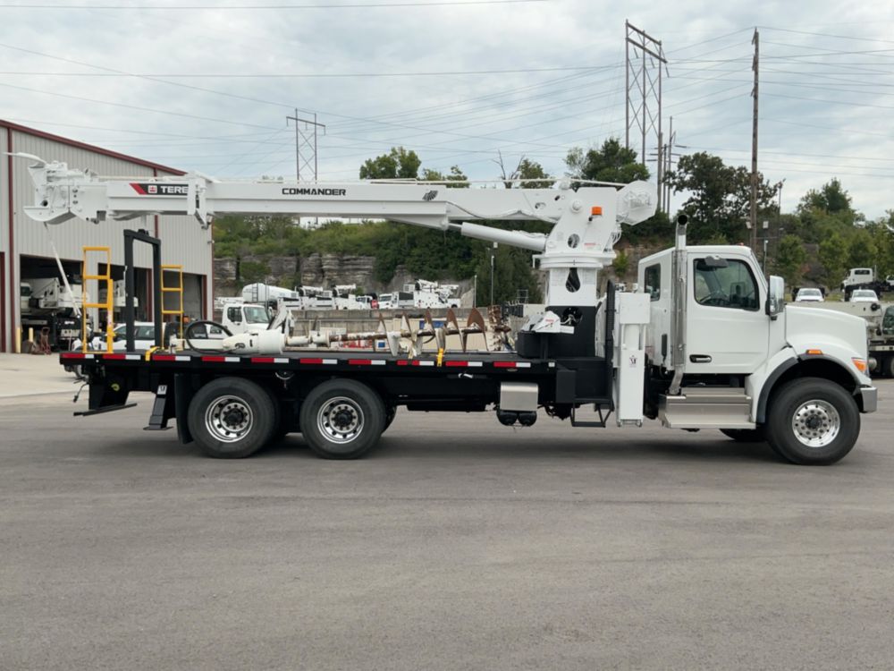 Terex Utilities Commander 6060 Digger Derrick on 2025 Peterbilt 567 6x6