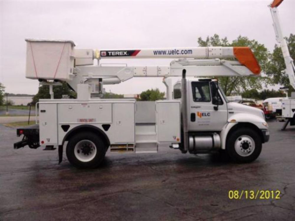46 ft Distribution Bucket Truck Rental Custom Truck One Source