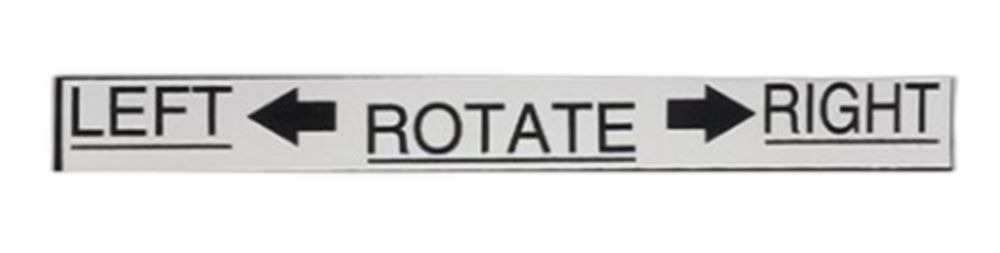 DECAL ROTATE