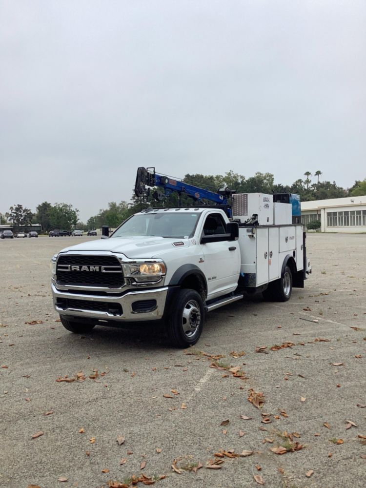 2019 RAM 5500 4x4 Load King VOYAGER 1 Service Truck With Crane