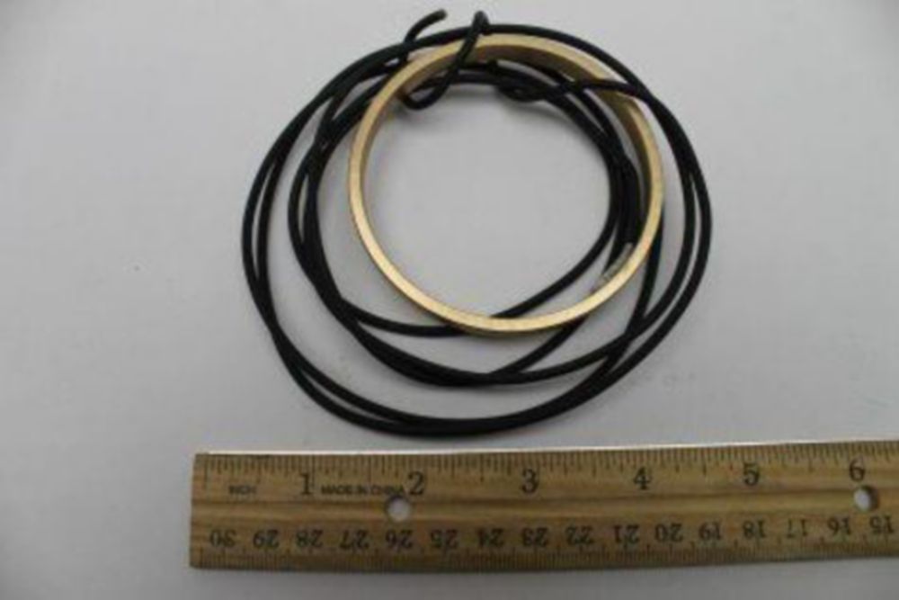 SLIP RING, BLACK WIRE