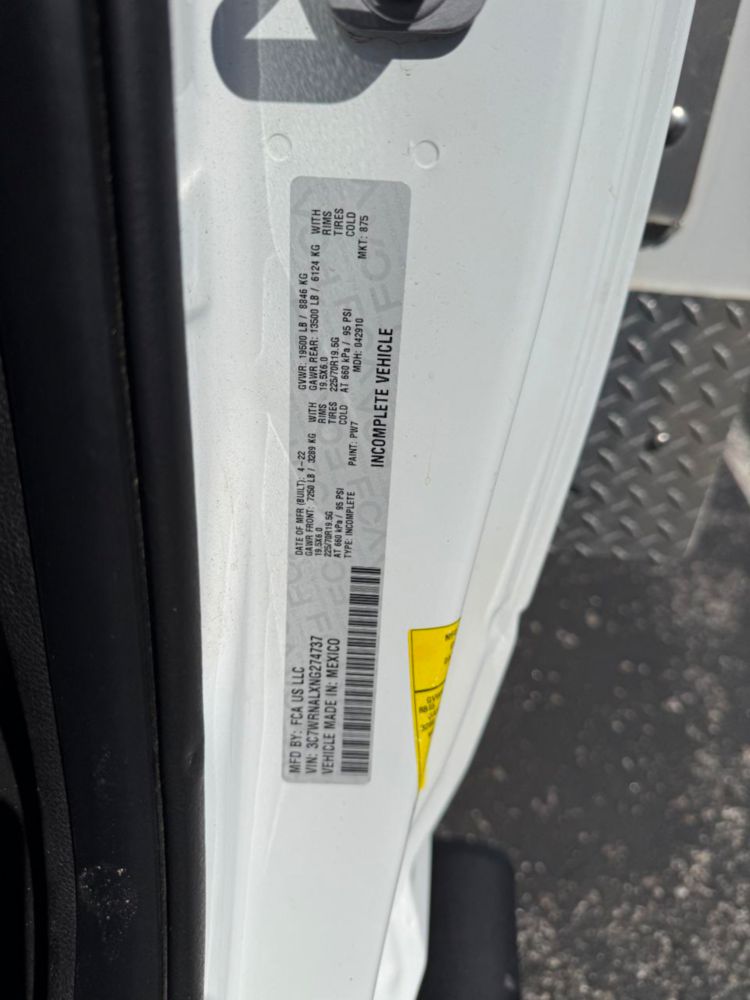 2022 Dodge 5500 4x4 Diesel Altec AT-235 Bucket Truck