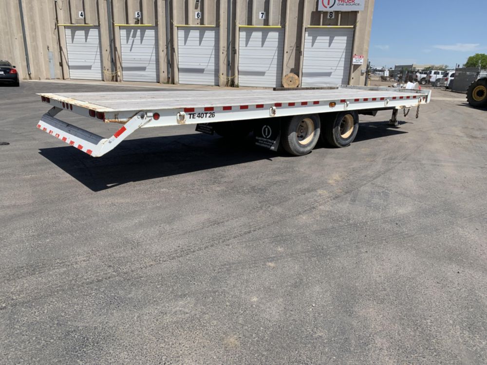 2004 Trail Eze TE 40T 26 Tilt Trailer