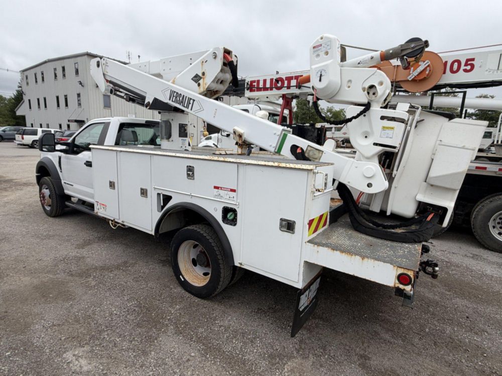 2019 Ford F-550 4x4 Versalift VST-40I Material Handler Bucket Truck
