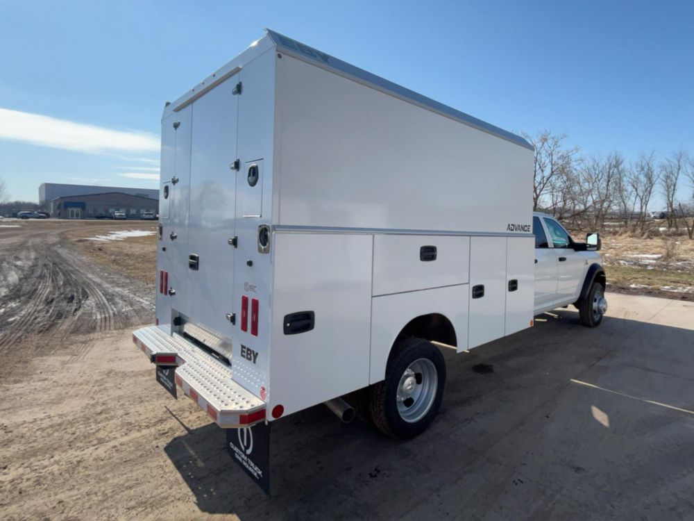 2026 RAM 5500 4x4 EBY Advance Enclosed Service Truck