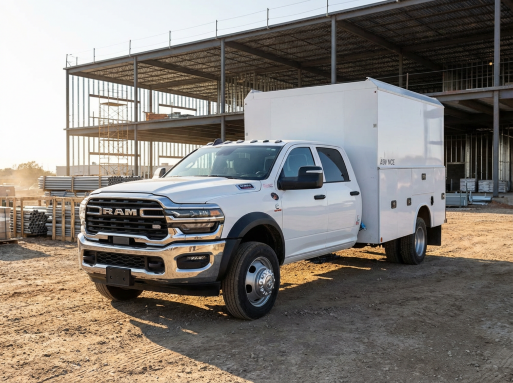 2026 RAM 5500 4x4 EBY Advance Enclosed Service Truck