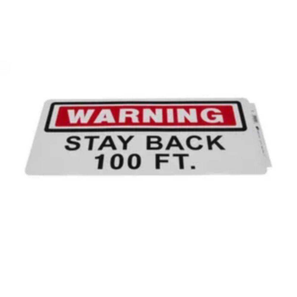 RED/WHITE REFLECTIVE TAPE/SIGN