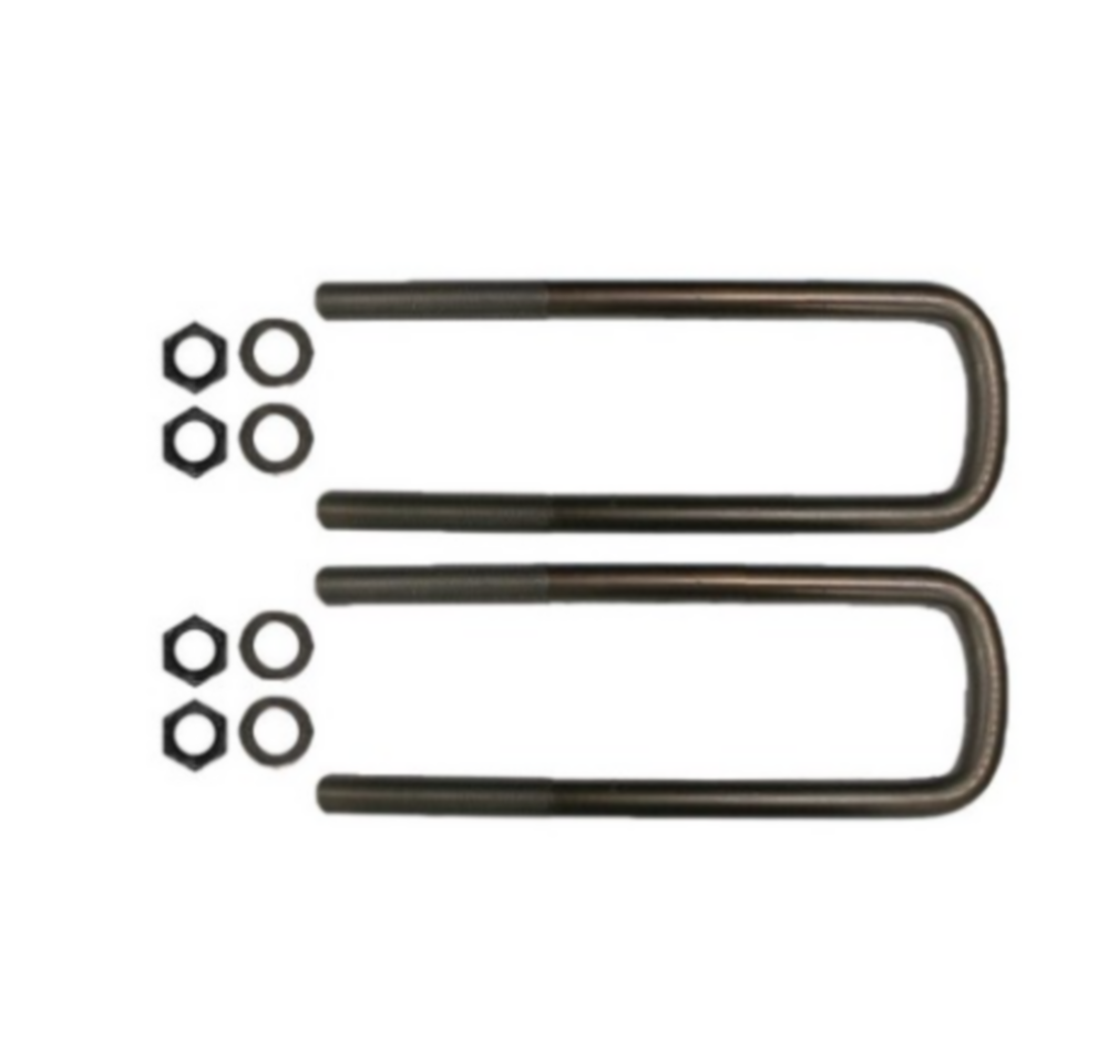 Automann U Bolt Kit Semi RND 1in X 4in X 16in