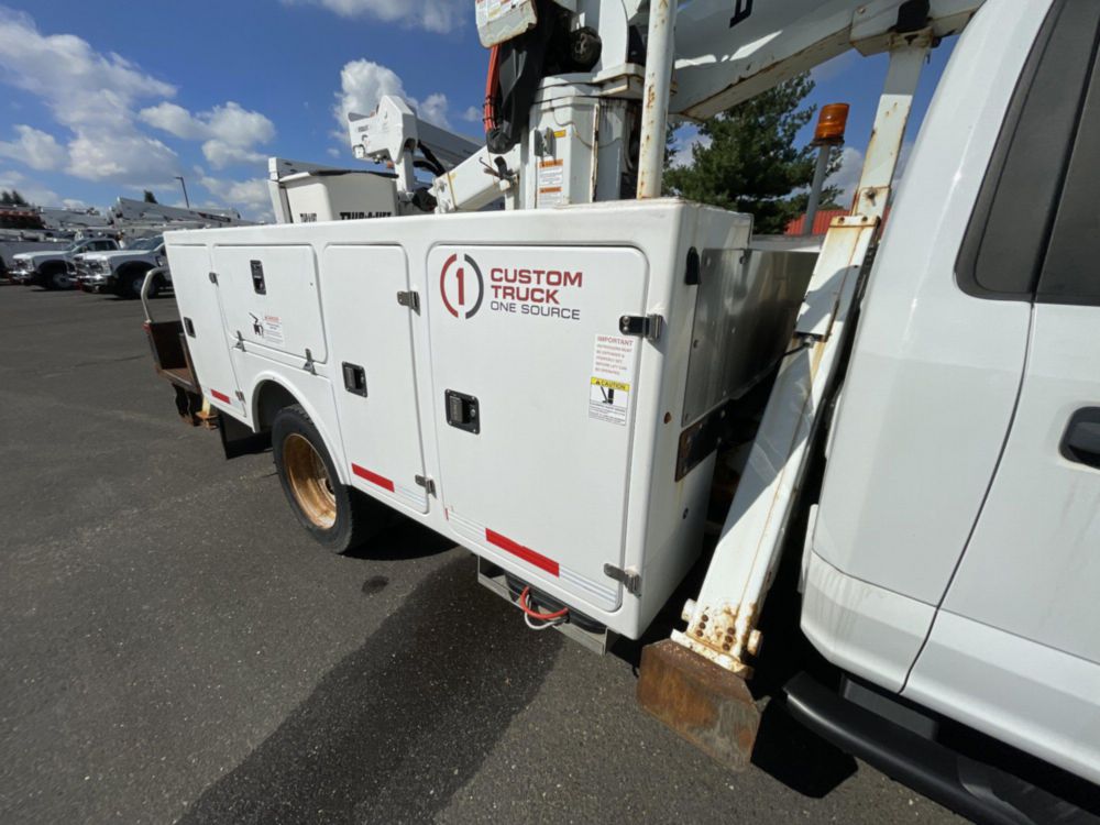 2018 Ford F-550 4x4 Duralift DPM2-47 Material Handler Bucket Truck