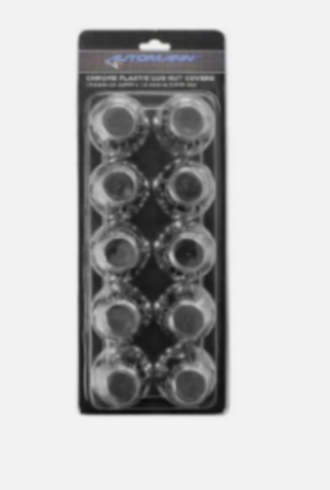 CHROME PLASTIC THREAD ON M22X1
