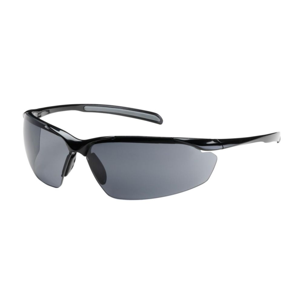 PIP Commander™ Semi-Rimless Safety Glasses, Gray Lens