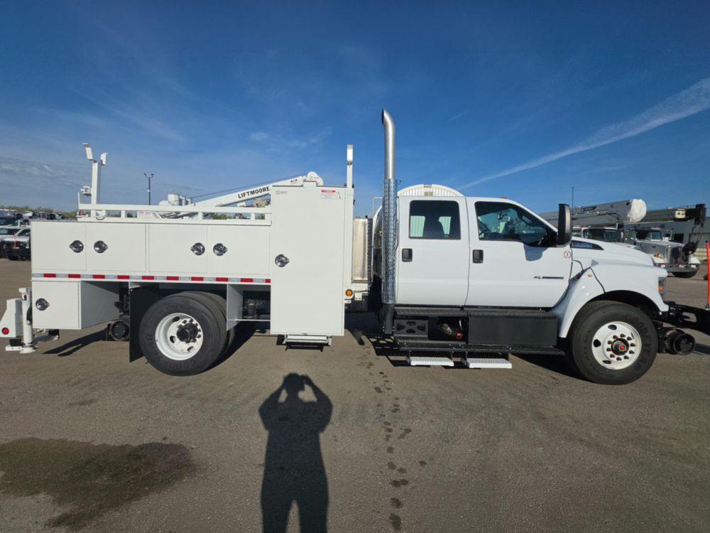 2026 Ford F750 4x2 LIFTMOORE 2550 USED Hi-Rail Service Truck