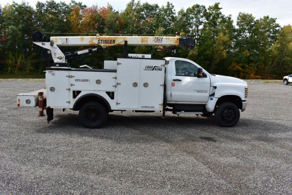 2021 Chevrolet 5500 4x4 Load King Voyager 7522 Service Truck