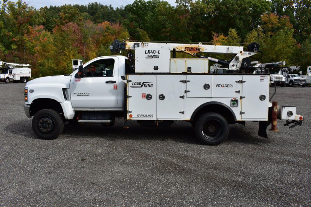 2021 Chevrolet 5500 4x4 Load King Voyager 7522 Service Truck