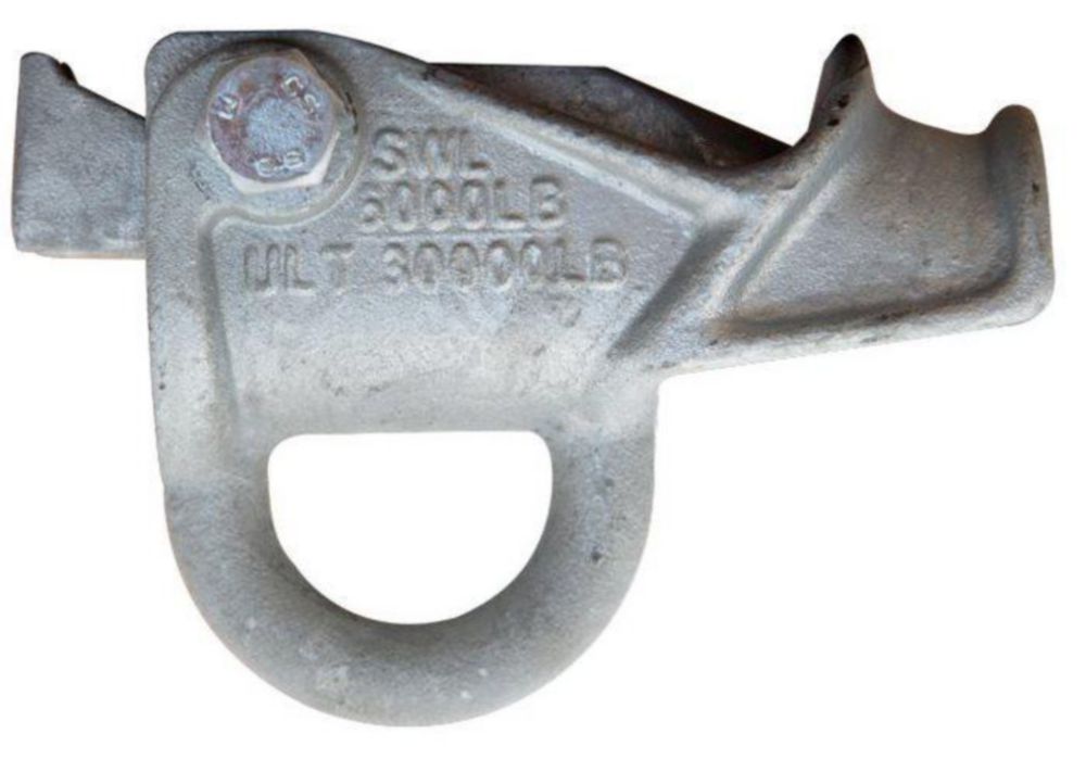 CTOS Pulling Anchor Rod Eye SWL 6,000 lbs. Adjustable 1/2" - 1-1/4"