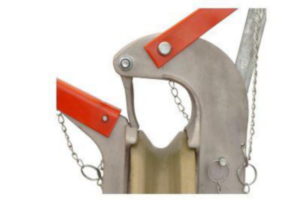 CTOS 10" Static Urethane-Lined Block w/ Double Fly Arms
