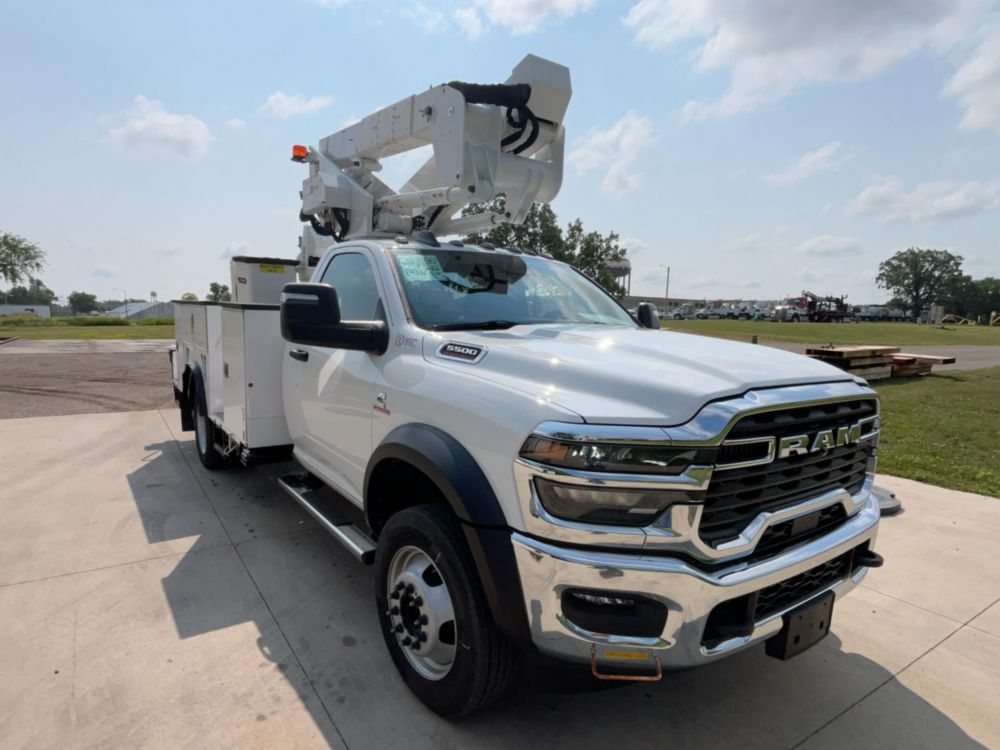 2026 RAM 5500 4x4 Terex Utilities LTM40 Bucket Truck