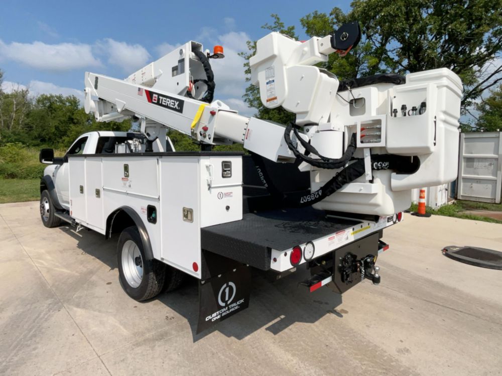 2026 RAM 5500 4x4 Terex Utilities LTM40 Bucket Truck