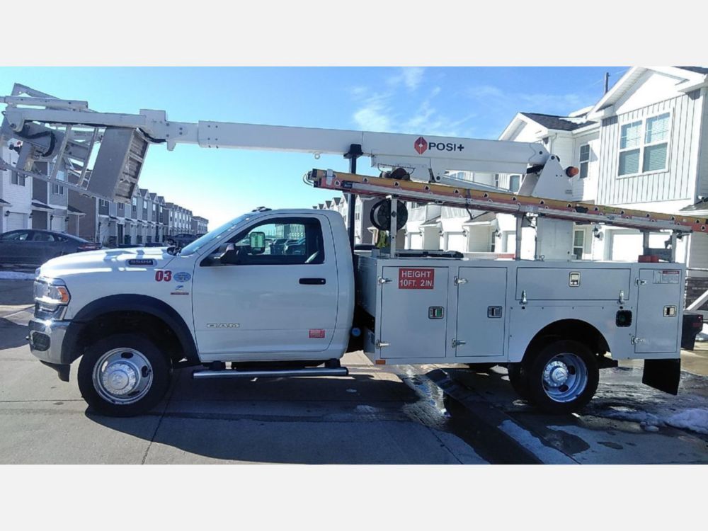 2022 Dodge Ram 5500 4x4 Posi Plus Cable Placer Truck