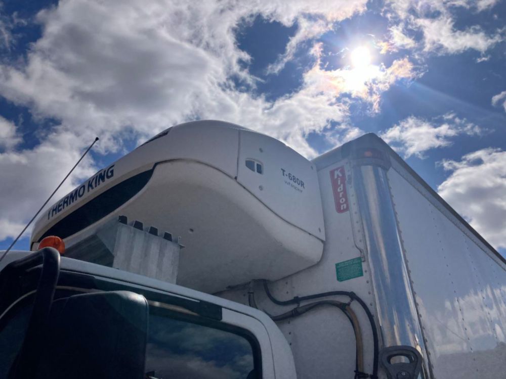 2014 Isuzu NPR Thermo-King T-680R Reefer Truck