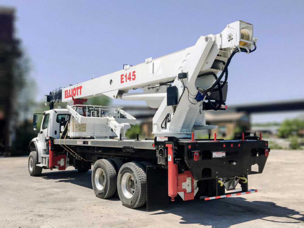 2019 Freightliner M2106 6x6 Elliott E145 E-Line Aerial Truck