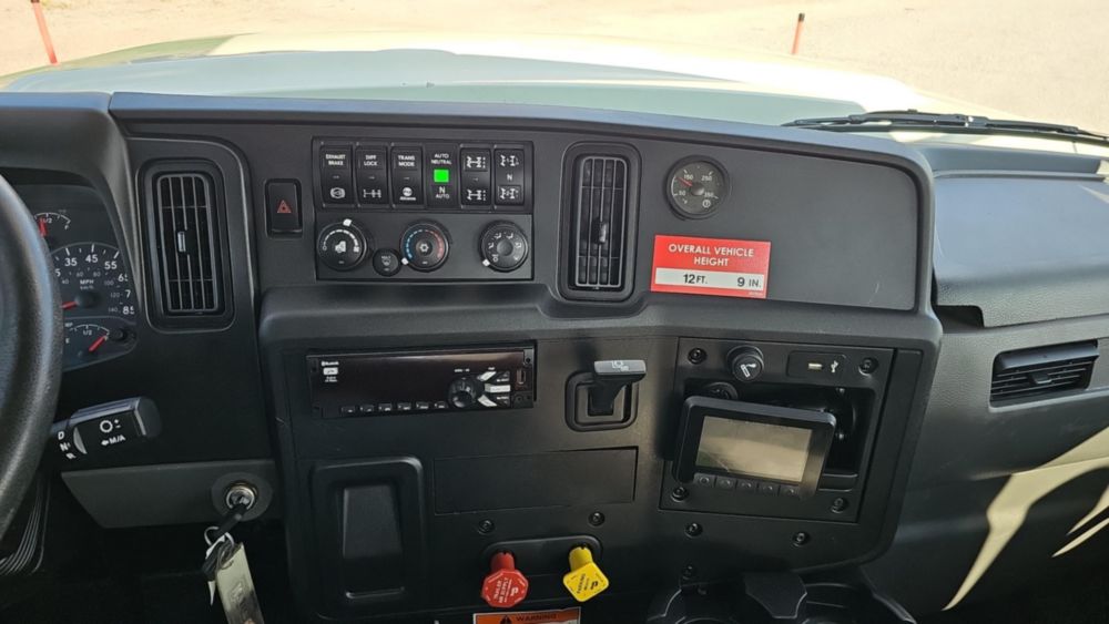 2021 International HV507 4x4 Terex C4047 Digger Derrick