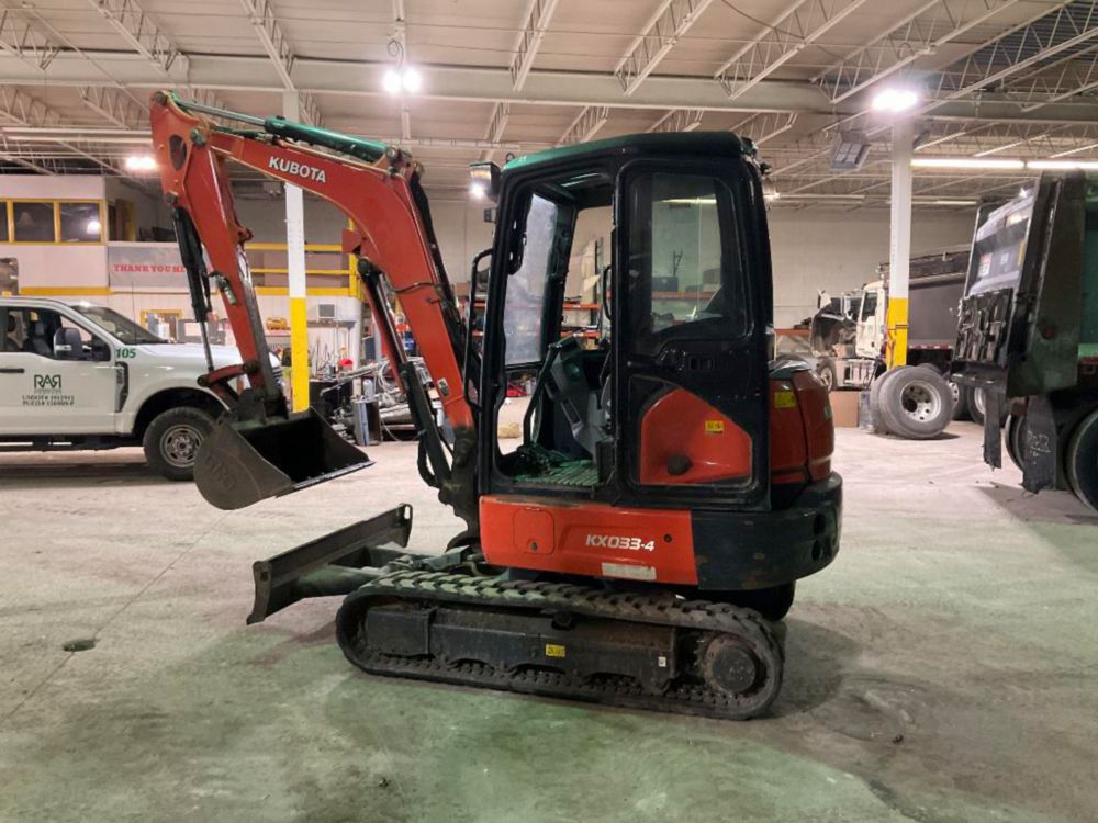 2018 Kubota KX033-4 Mini Excavator