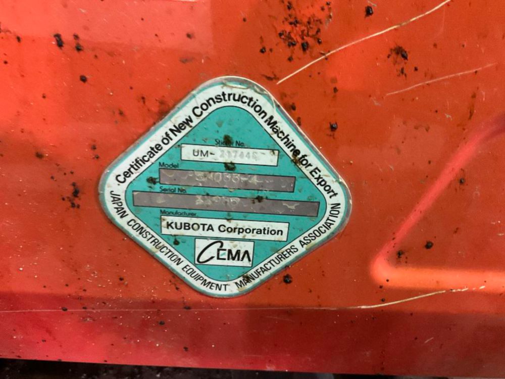 2018 Kubota KX033-4 Mini Excavator