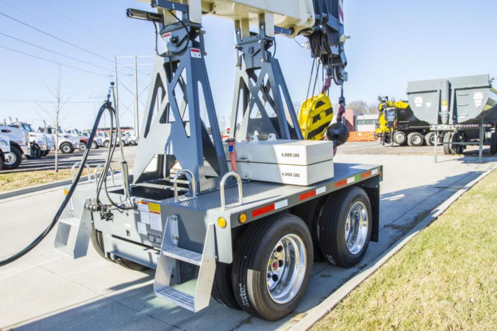 80 ton Tandem Axle Boom Dollie