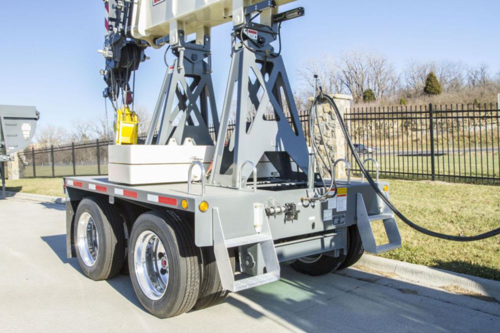 80 ton Tandem Axle Boom Dollie